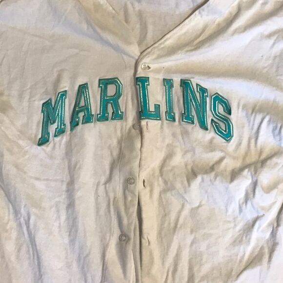 Vintage Florida Marlins baseball jersey XL - Picture 2 of 4